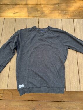 johnnie-O Men's Black Crewneck Sweatshirt